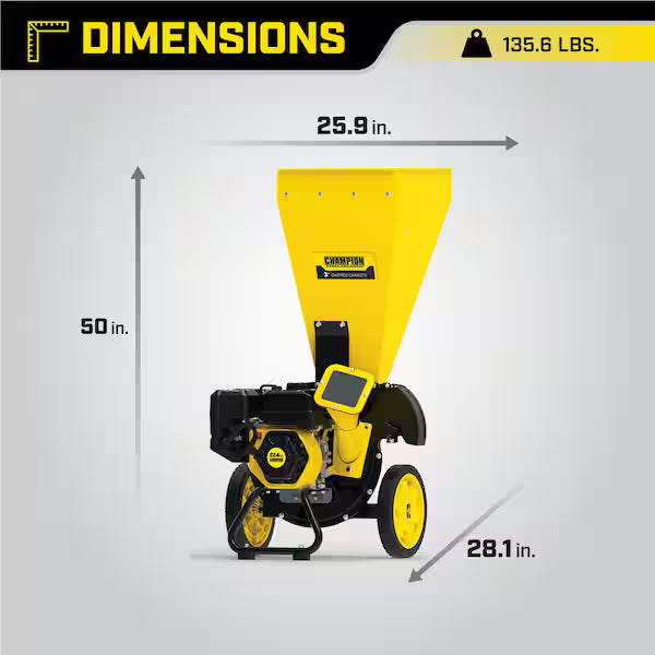 3-in. Chipper Shredder